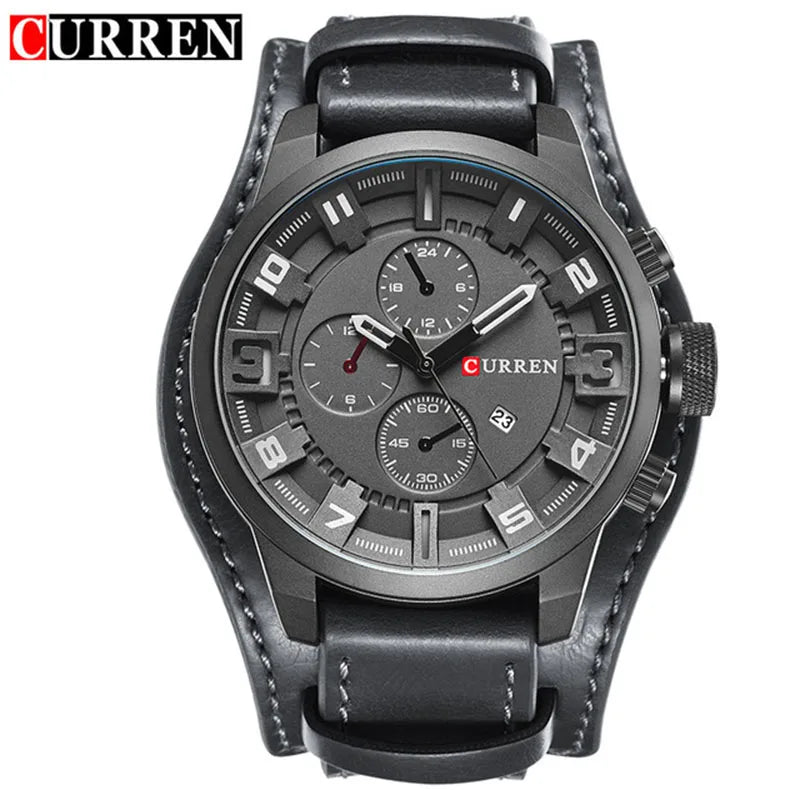 CURREN Leather -Watch 8225
